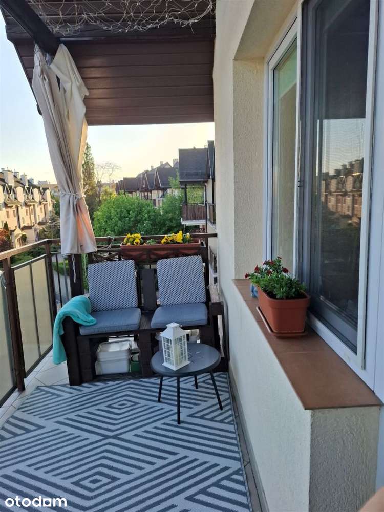 2 pokoje w cegle,duży balkon