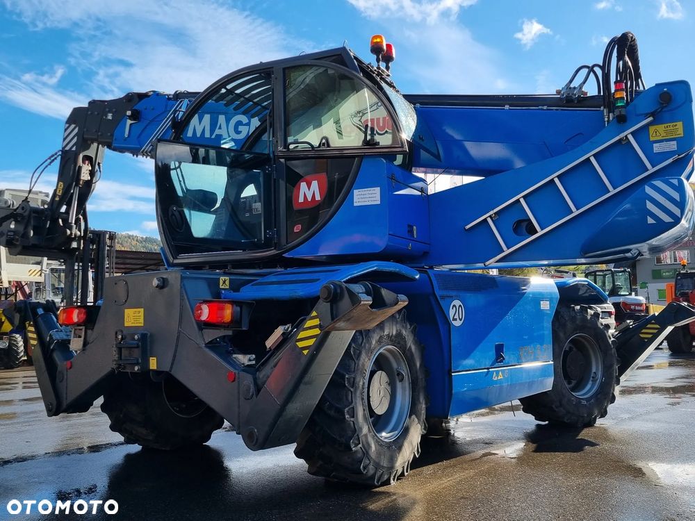 Magni RTH 5.21 Ładowarka teleskopowa 21 metrów 1361mtg Kosz (Pilot 2 funkcje) Wciągarka Bocian Łyżka Widły Jak Nowa z Salonu 2021r DEUTZ silnik z Norwegii KLIMA - 11