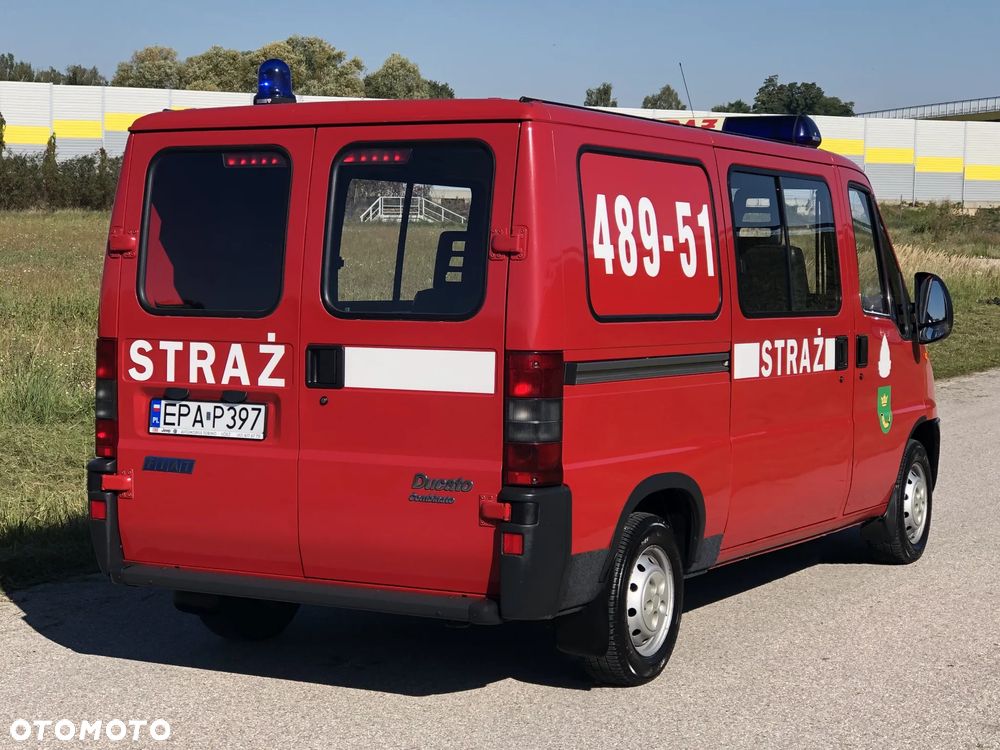 Fiat Ducato 2.8 Diesel / 6 osób / Straż Pożarna / Gwarancja przebiegu 52 tys. km ! - 2