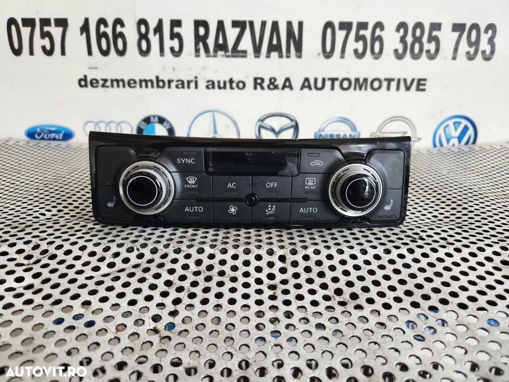 Panou Modul Clima Climatronic Cu Incalzire In Scaune Audi A8 4H D4 An 2010-2011-2012-2013-2014-2015-2016-2017 Cod 4H0820043G Dezmembrez Audi A8 3.0 Tdi Motor CLA Cutie NNY An 2010-2011-2012-2013-2014-2015-2016-2017 - Dezmembrari Arad - 2