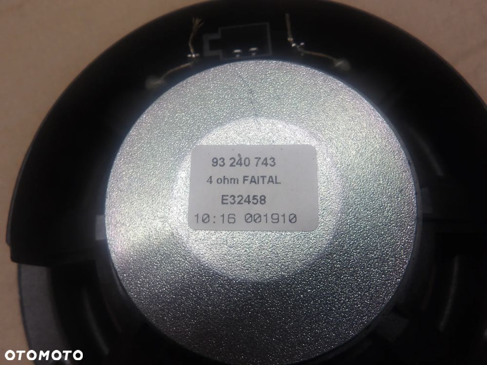 OPEL ASTRA H GTC 1.3D GŁOŚNIK PRAWY LEWY PRZÓD TYŁ 93240743 24423552 - 14
