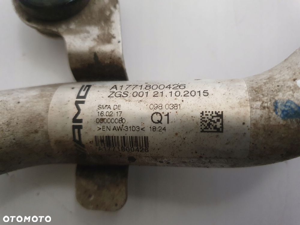 PRZEWÓD OLEJU Mercedes W213 E63 AMG 4.0 V8 A1771800426 - 2