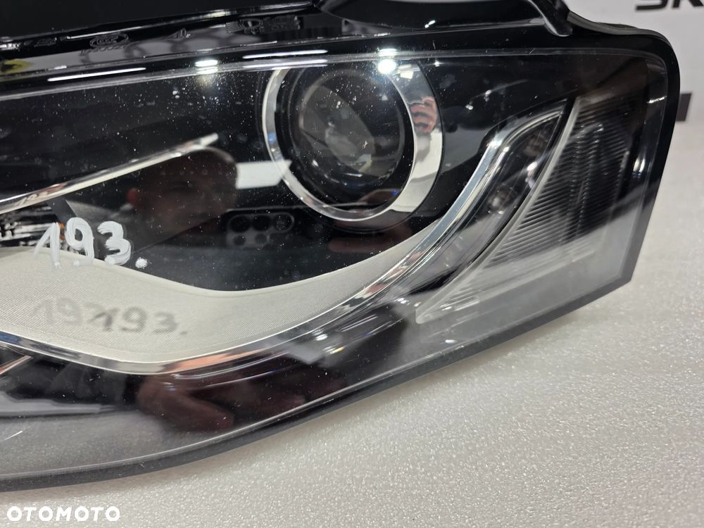 AUDI A4 B8 07-11 LEWY XENON + LED ŁADNY LEWA LAMPA PRZEDNIA PRZÓD , NR 8K0941029C , NR AUKCJI LPP193 - 12