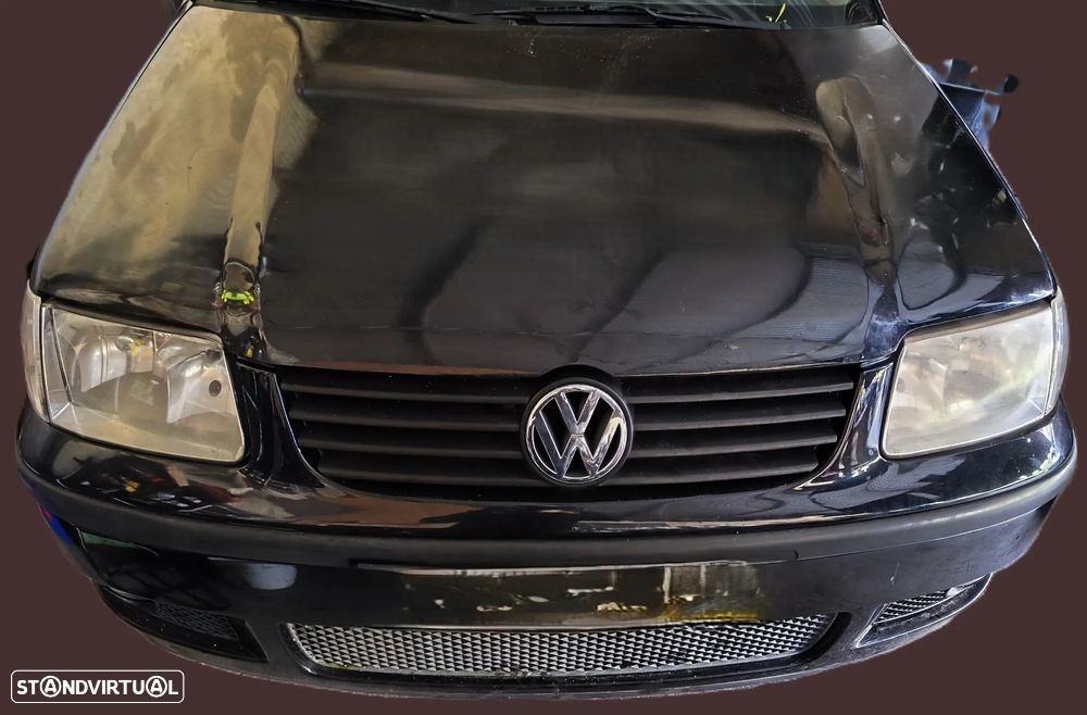 FRENTE DE CHOQUE COMPLETA VOLKSWAGEN POLO 6N2 99-01 (PRETO) - 1