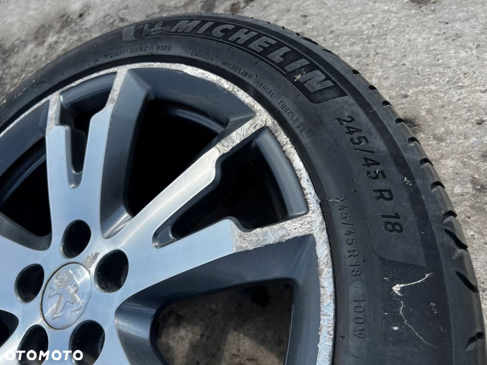 KOŁA FELGI OPONY LETNIE PEUGEOT 508 I RXH 245/45 R18 - 6