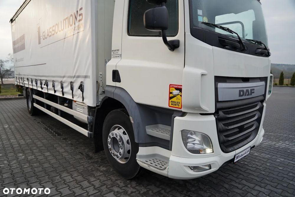 DAF CF 290 / 4X2 / SOLÓWKA / FIRANKA 8 M / WINDA DHOLLANDIA / MOCNA PODŁOGA / EURO 6 - 6