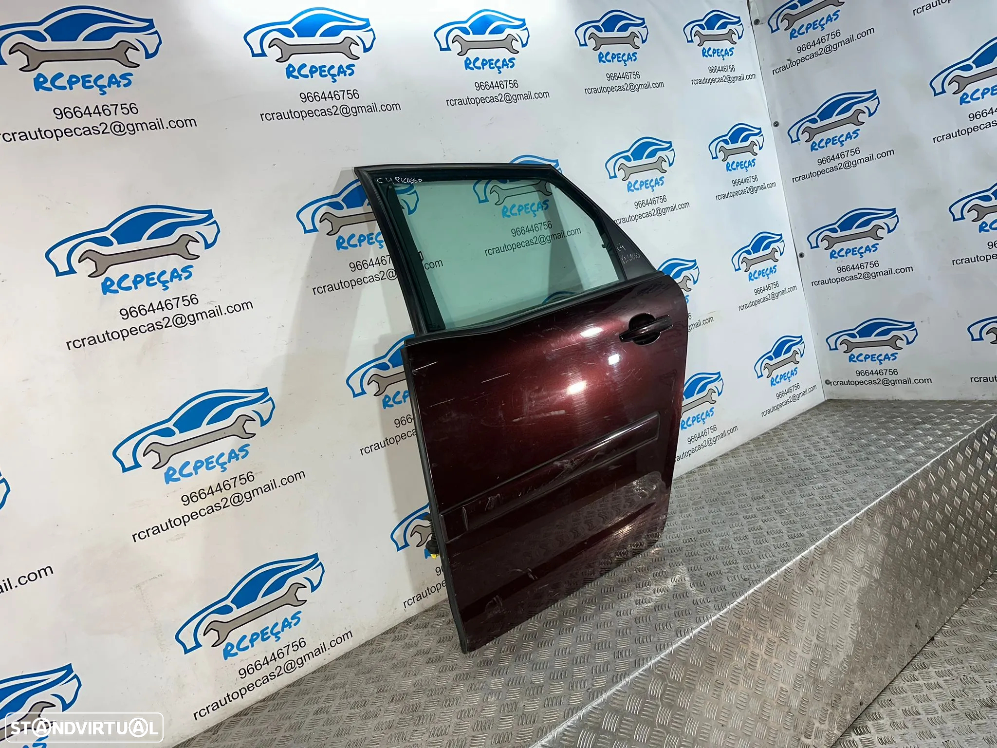 .Porta Tras Traseira Esquerda Citroen C4 Picasso 2006 - 2013 - 3