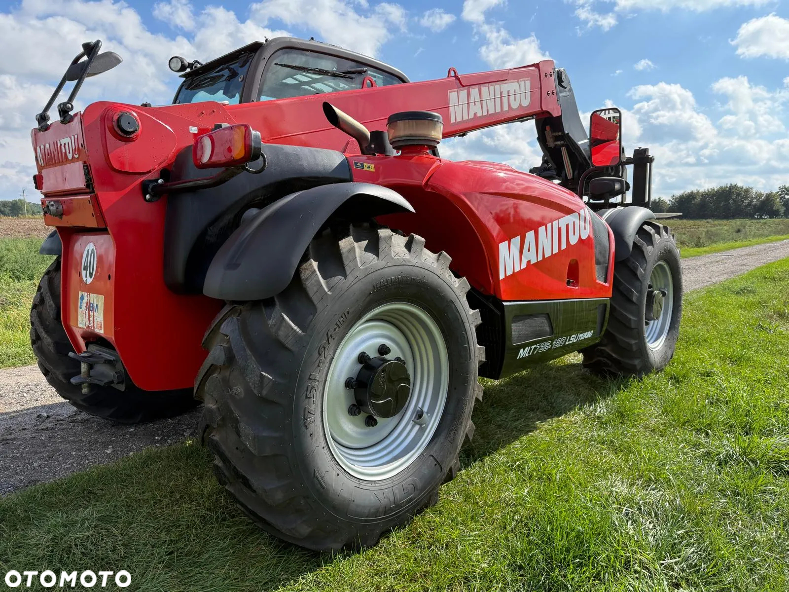 Manitou Ładowarka teleskopowa Manitou MLT 735-120 LSU 2016 ROK Dobrze utrzymana Niski przebieg 4900 MTG - 6