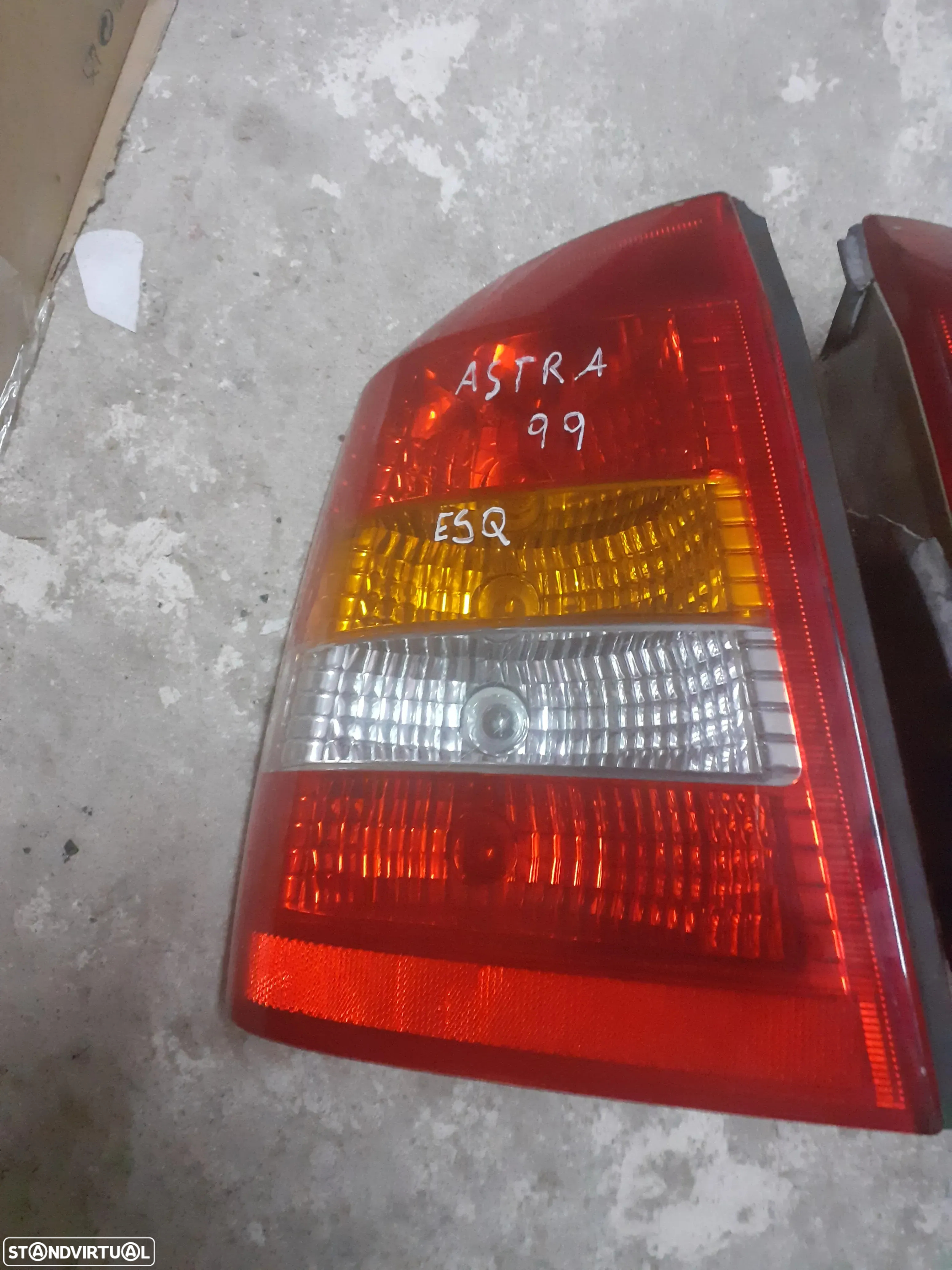 Farois traseiros opel astra g carro de 4 portas - 2