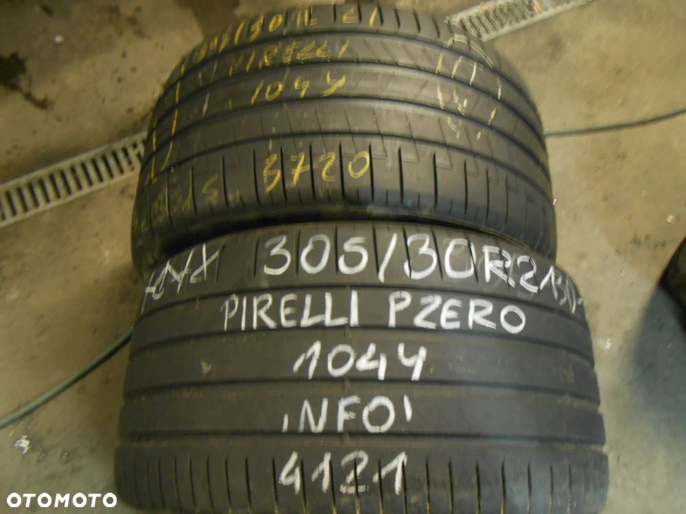 OPONY 305/30R21 PIRELLI PZERO NFO DOT 4121 / 3720 6.2MM - 1