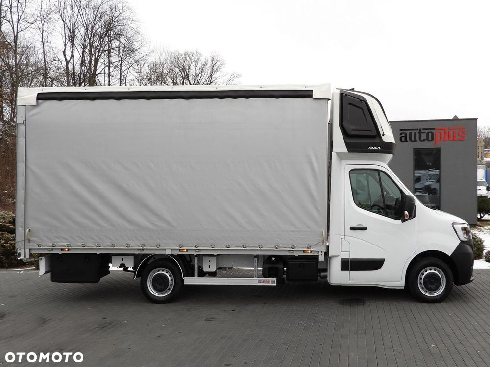 Renault MASTER PLANDEKA 10 PALET WEBASTO TEMPOMAT LEDY PNEUMATYKA KLIMATYZACJA  165KM - 8