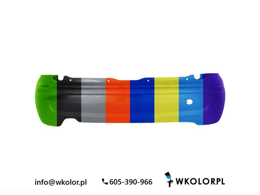 NOWY ZDERZAK FIAT PANDA 2006-2006 LAKIEROWANY W KOLOR - 1