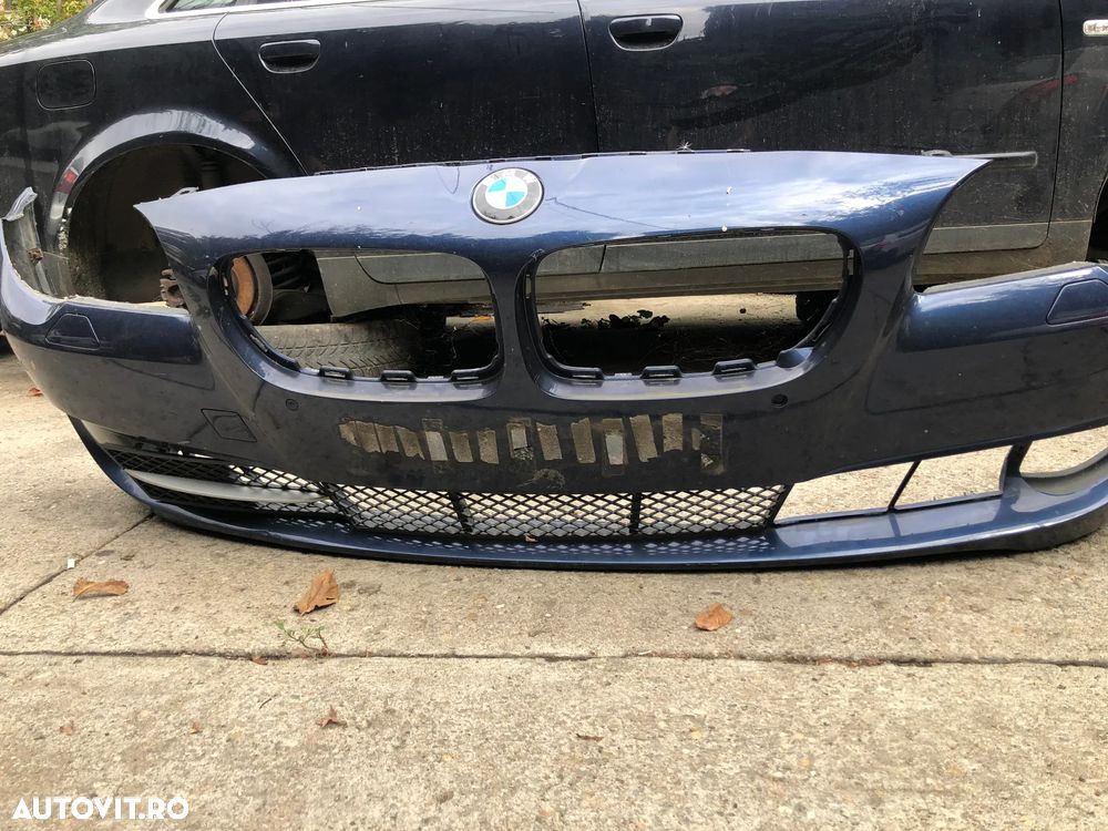 Bara fata Bmw seria 5 F10 F11 albastru - 4