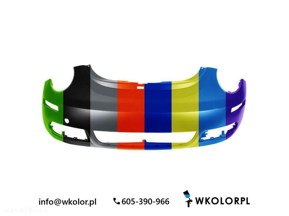 NOWY ZDERZAK VW NEW BEETLE 2005-2010 LAKIEROWANY W KOLOR - 1