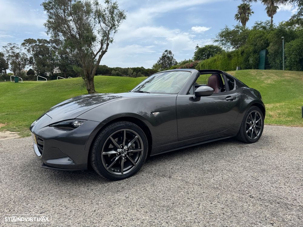 Mazda MX-5 MZR 2.0 RF Sky.Excell. Navi Brown Leather - 13