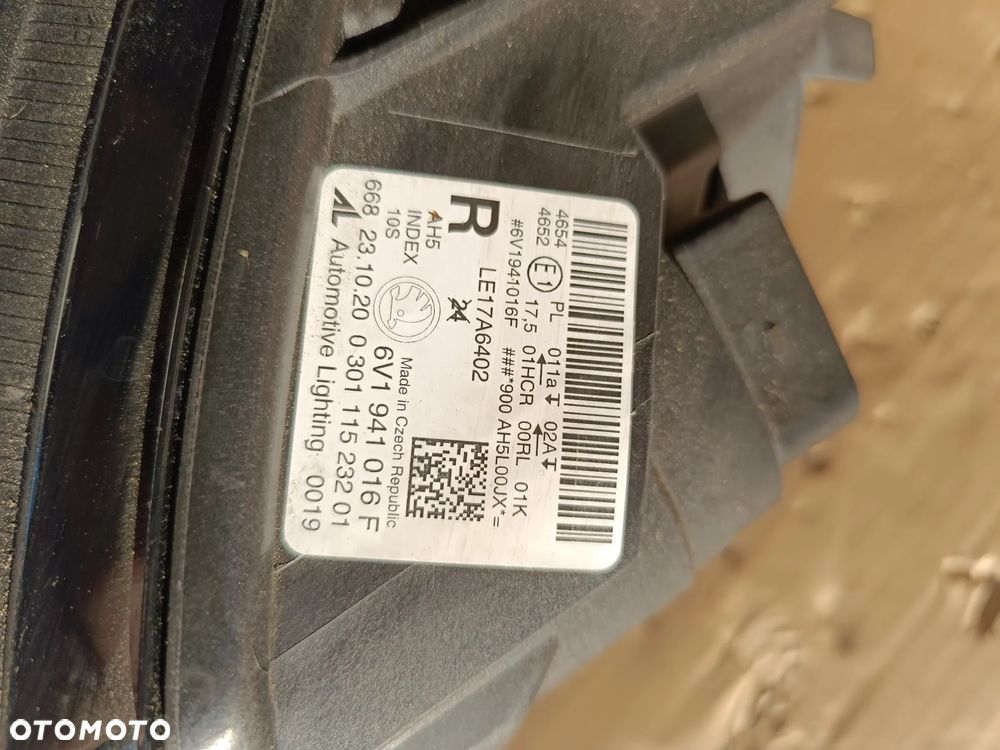 Skoda Fabia III lampa Led 6V1941016F - 6