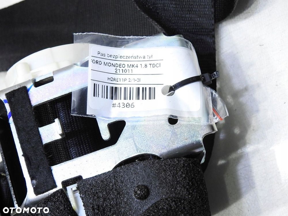 PAS PASY BEZPIECZEŃSTWA TYŁ FORD MONDEO MK4 - 7