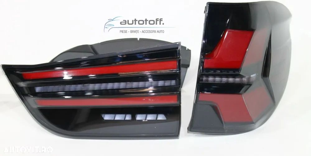 Stopuri Full LED compatibile cu BMW X5 F15 ( 2013-2018 ) X5 G05 Design - 7