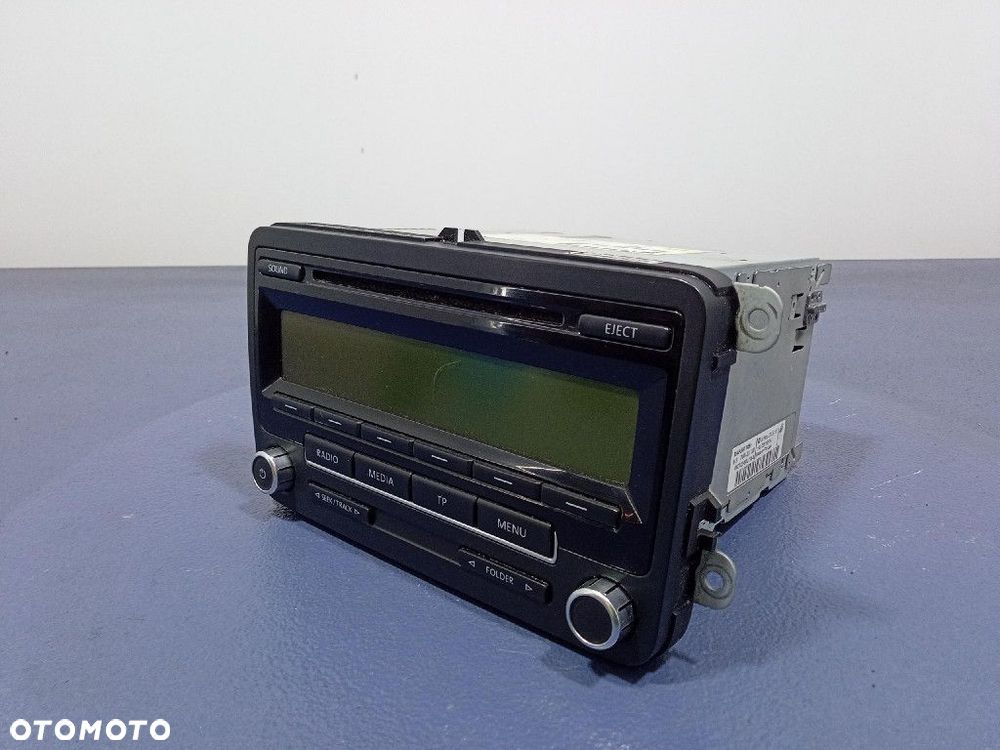VW TOURAN I 1T LIFT 07- GOLF VI RADIO CD FABRYCZNE OEM 1K0035186AA - 6