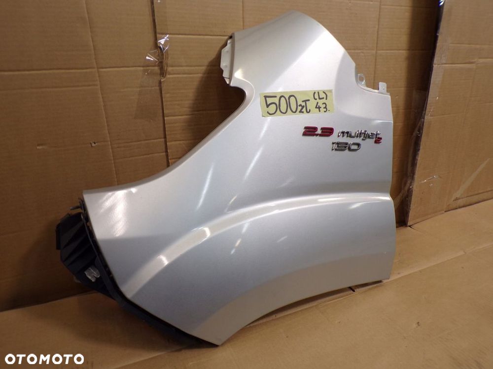 DUCATO BOXER JUMPER Lift 14- BŁOTNIK PRZEDNI PRZÓD LEWY SREBRNY - 5