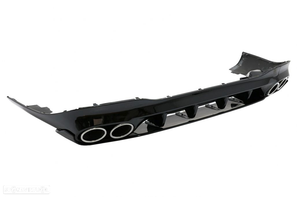 Difusor com Ponteiras Mercedes CLA W118 C118 (2019 a 2022) - 4