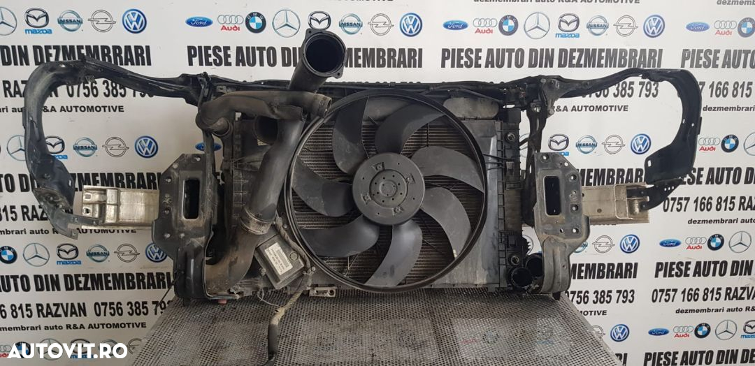 Trager Complet Cu Radiator Apa Clima Termocupla Armatura Bara Mercedes C Class W203 Coupe Benzina - 5