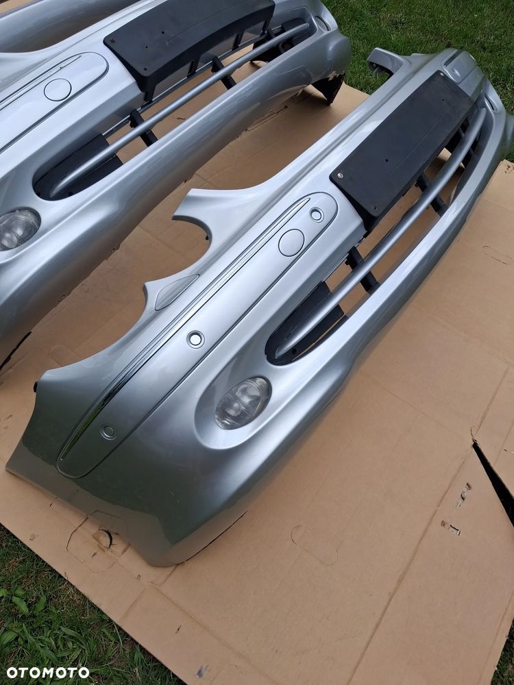 Mercedes W209 CLK maska zderzak błotniki lampy wzmocnienie przód lak 744 - 17