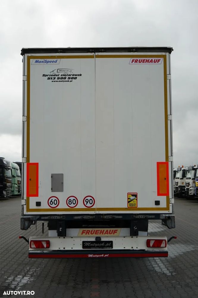 Fruehauf / CORTINĂ / STANDARD / LIFT 2.000 kg / BALCĂ PODEA PUTERNICĂ / AXE SAF - 7