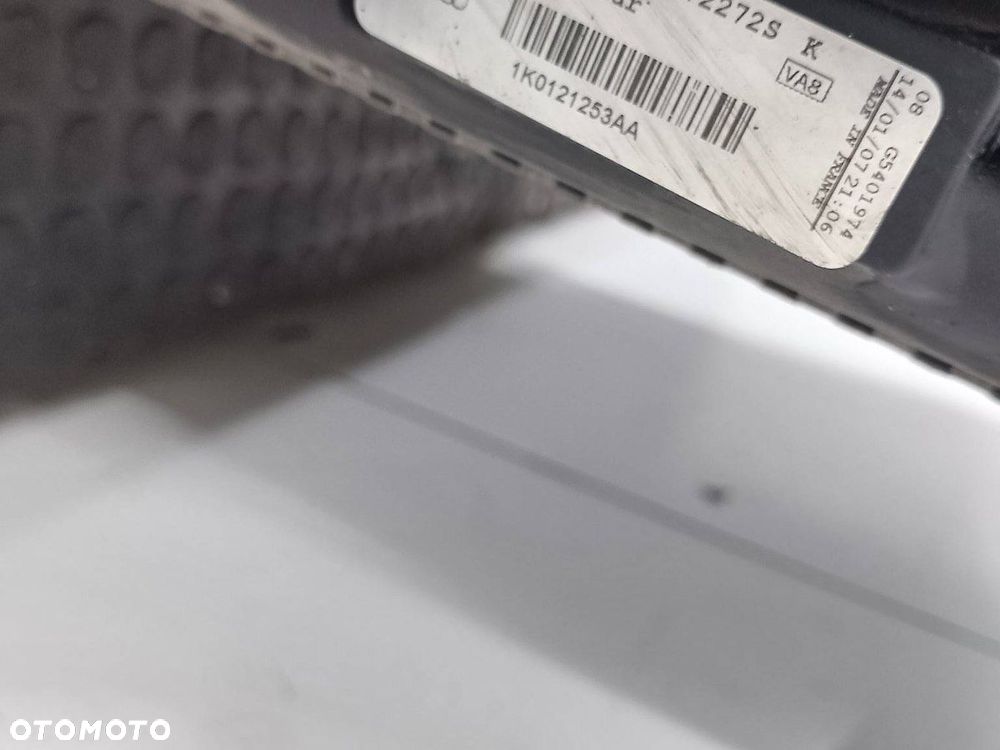 CHŁODNICA WODY Z WENTYLATOREM VW PASSAT B6 1K0121207T  1K0121253AA 1.9 TDI - 3