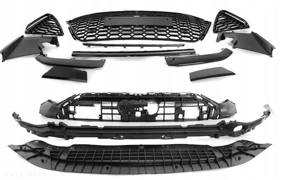 Zderzak przod Grill Kompletny Audi A6 c8 4k 18-23 - 6