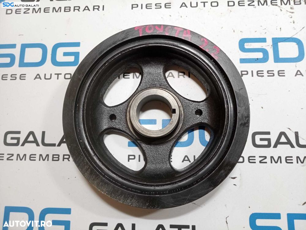 Fulie Vibrochen Toyota Avensis T25 2.0 2.2 D 2003 - 2009 Cod 13408-0R011 [M7655] - 1