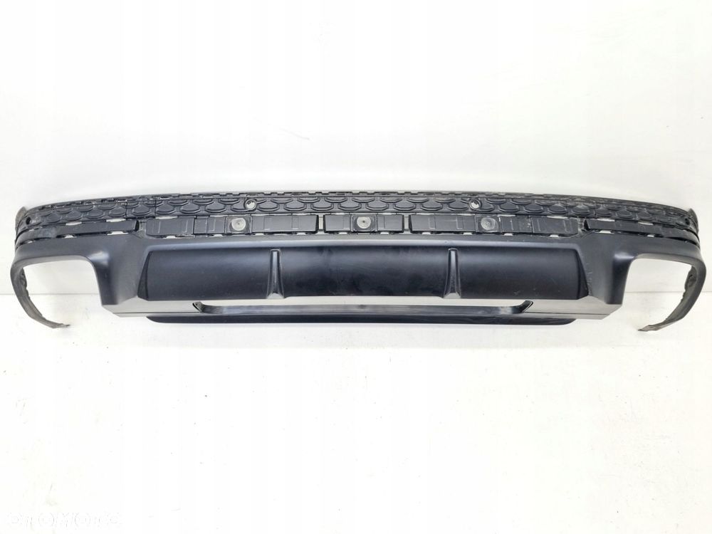 audi q7 ii 4m0 s-line lift 24- zderzak spoiler dyfuzor tył tylny - 1