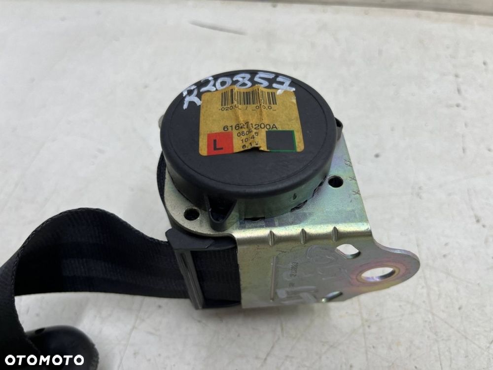 Pas bezpieczeństwa Mitsubishi Colt VI 6 Z30 3d 3Drzwi 04-12r. lewy tył lewy tylny 616274200a - 4