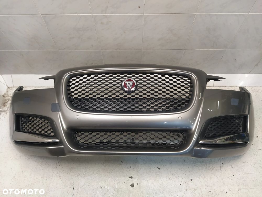 JAGUAR XF X260 ZDERZAK PRZÓD PRZEDNI KOMPLETNY 4XPDC SPRYSKIWACZE GRILL ATRAPA CHŁODNICY ZNACZEK WIĄZKA ORYGINAŁ - 7