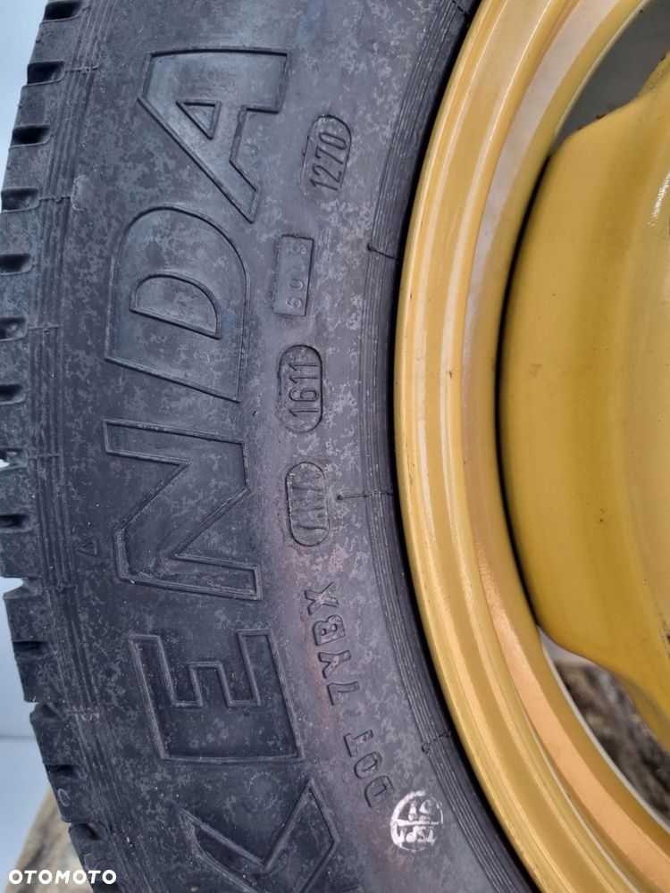 KOŁO DOJAZDOWE Honda CRV CR-V III _ dojazdówka 155/90 R17 D17 J17X4T 5X114 - 5