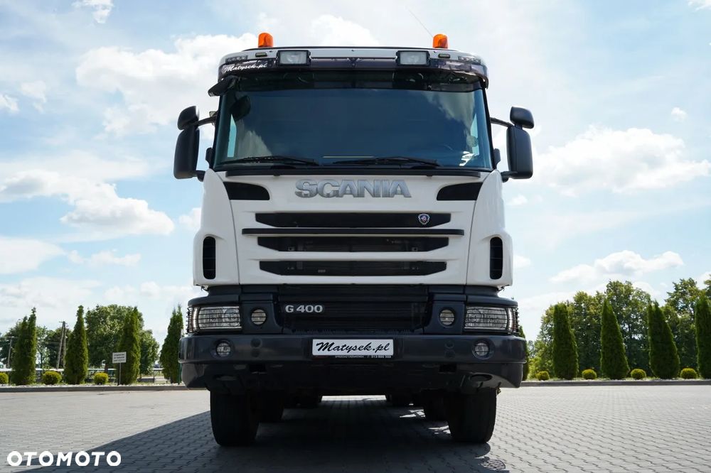 Scania G 400 / 8x4 / WYWROTKA / HYDROBURTA / BORDMATIC / MANUAL - 18