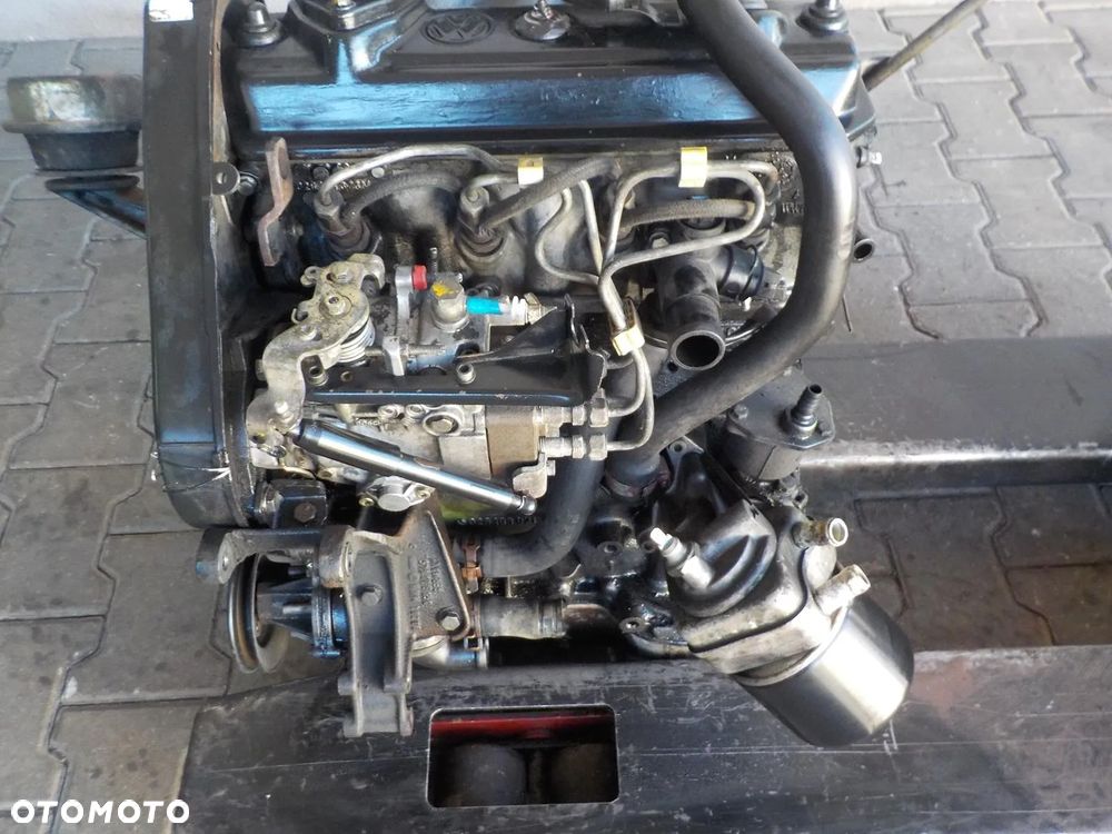 VW T4 1.9 D 1X KOMPLETNY SILNIK Z POMPĄ SPRAWDZONY - 3