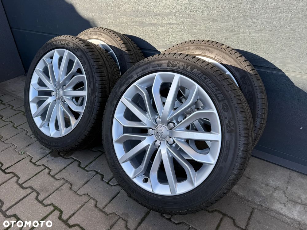 Koła zimowe ALU 19'' AUDI A6 4G0601025 5X112 7,5J ET33 235/45r19 MICHELIN - 1