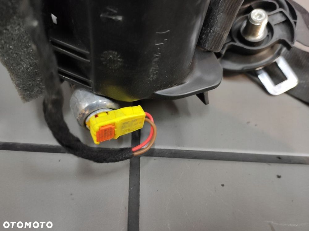 AUDI A7 4G8 LIFT A6 C7 PAS LEWY PRZÓD CZARNY NAPINACZ PIROTECHNIK SPRAWNY - 6