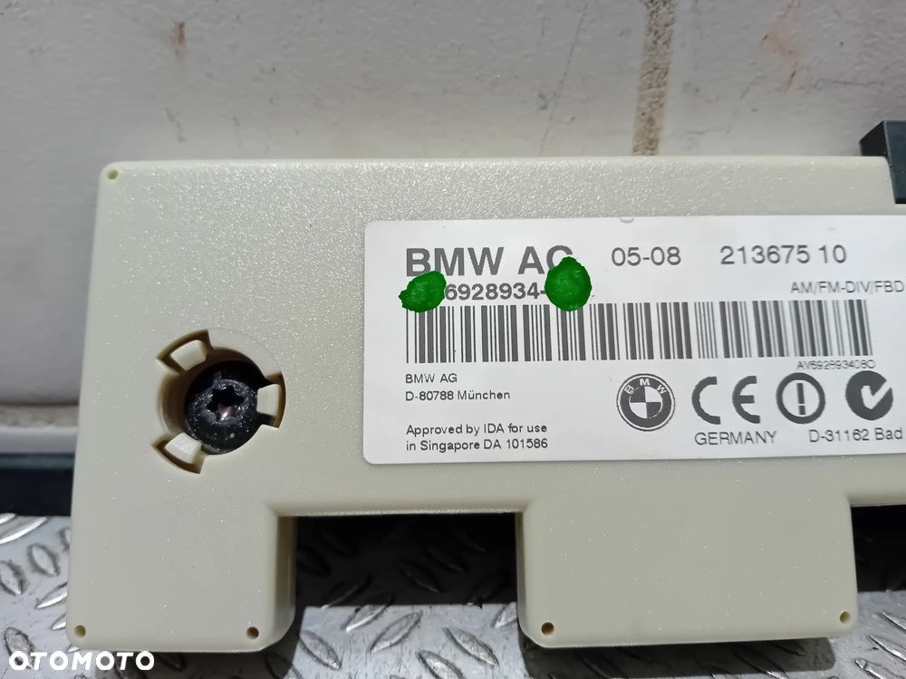 moduł anteny wzmacniacz BMW E90-91 6928934 - 2