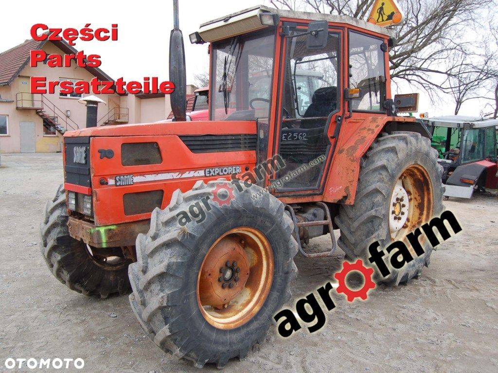 Same Explorer 70 części, skrzynia biegów, silnik - 1
