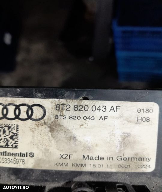 Panou comanda clima 8t2820043af Audi A4 B8/8K  [din 2007 pana  2011] seria - 3