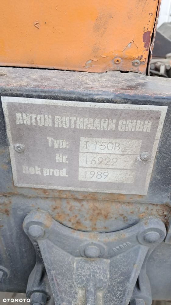 Zabudowa podnosnik koszowy Ruthmann t150b 17m - 9