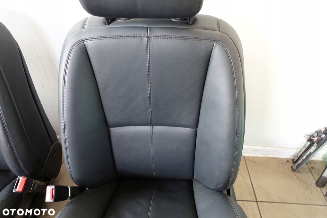 Mercedes w221 tapicerka skóra fotele boczki fotel Nappa Long DVD - 8