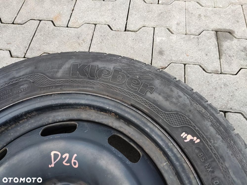 KOŁO DOJAZDOWE ZAPASOWE 15 PEUGEOT 208 I 2012-2019 4X108 - 3