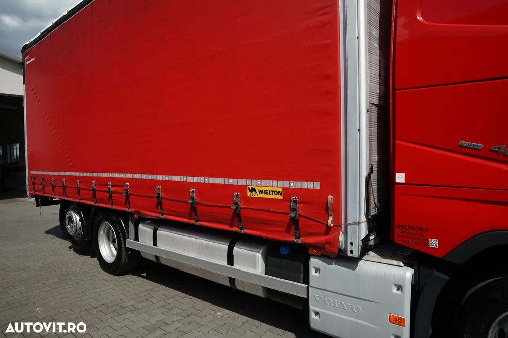 Volvo FH 460 / 7.4 M CORTINĂ / I-SAVE / I-PARK COOL / PUNTE RIDICATĂ / DIRECȚIE / CORTINĂ RANFORSATĂ - 13