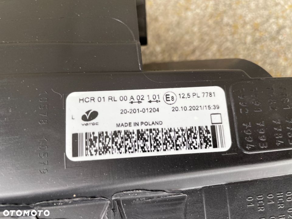 LAMPA LEWA CITROEN JUMPY III, SPACETOURER 2016-- NOWA VARROC - 4