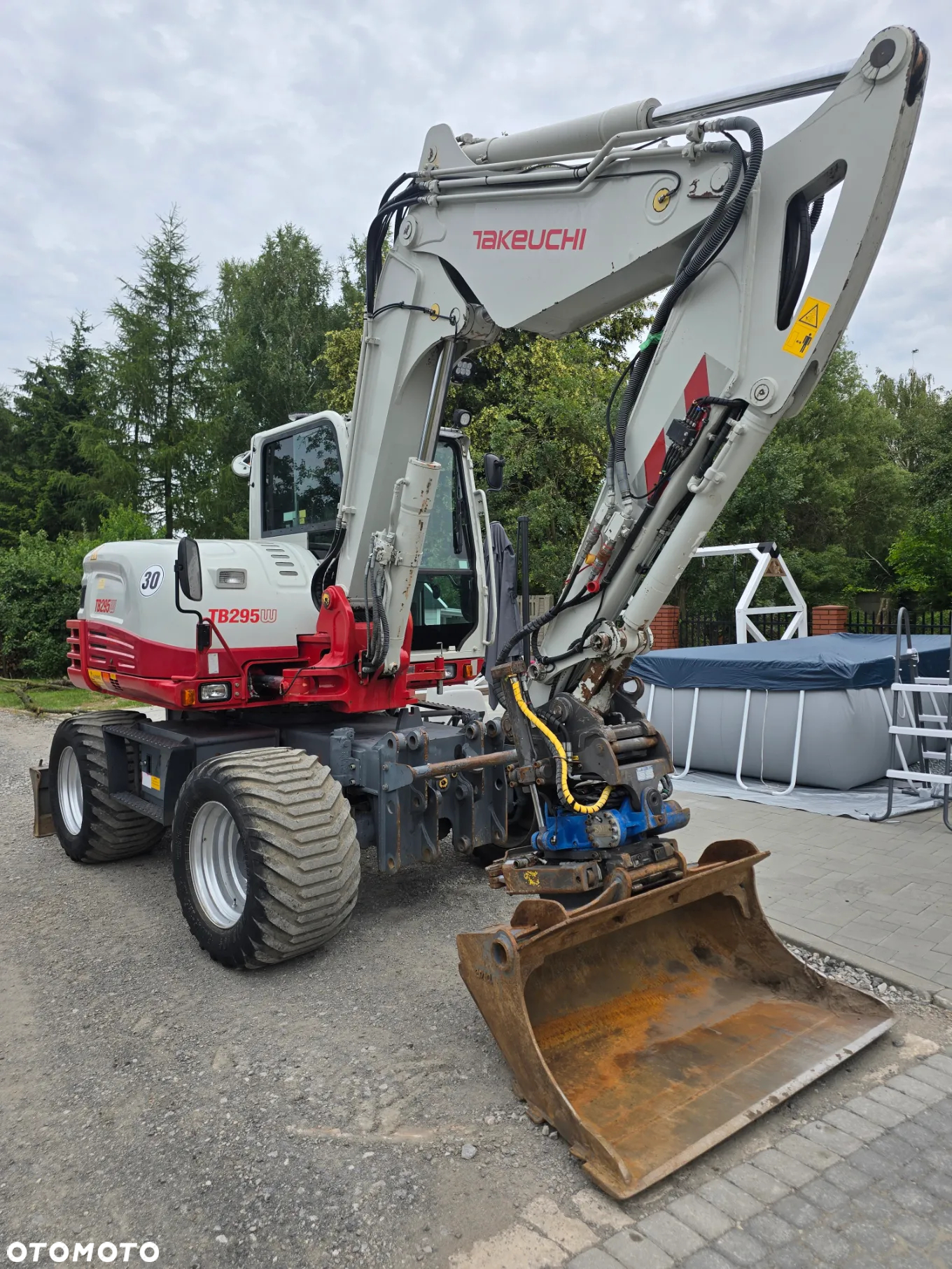 Takeuchi TB 295W Roto+Szczypce Szwecja - 3