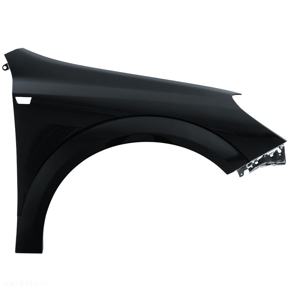 BLU Błotnik OPEL ASTRA H 3 III Z20R prawy czarny 04-14 przód SaphirSchwarz - 2