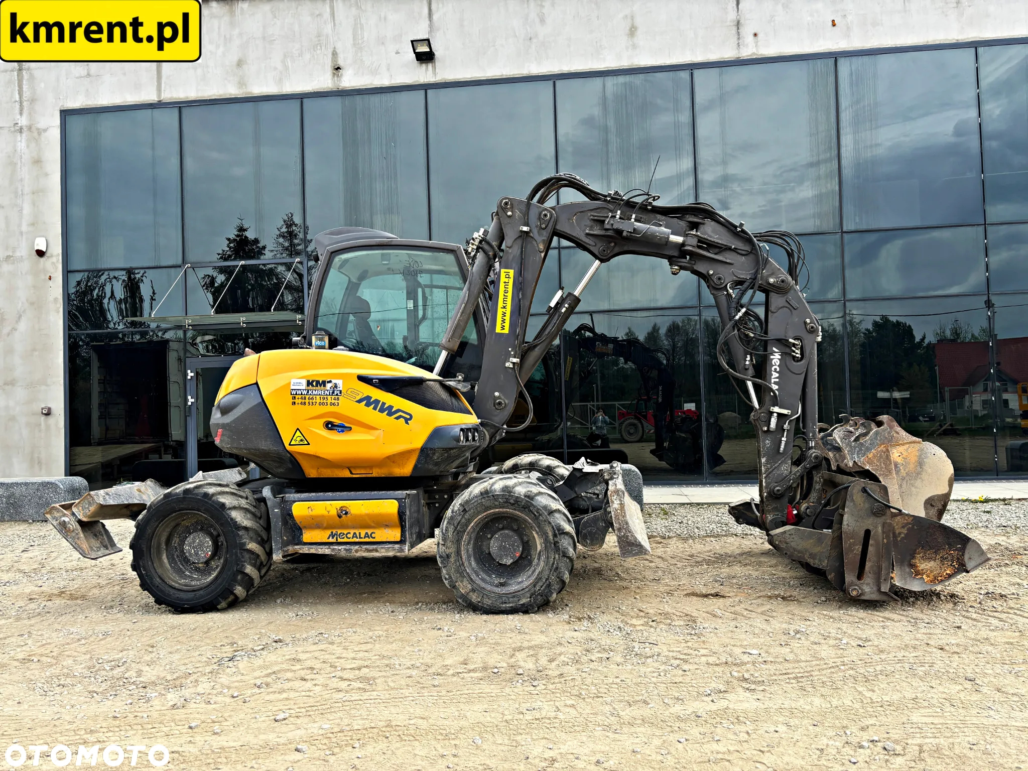 Mecalac 9 MWR KOPARKA KOŁOWA 2019R. | MECALAC 11 KOMATSU PW 98 TEREREX TW 95 110 WACKER NEUSON 100 YANMAR - 3